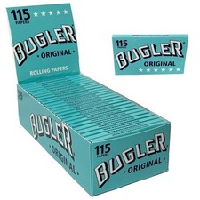 Bugler Original Cigarette Rolling Papers - Single Wide (70mm) - 115 Leaves /... picture