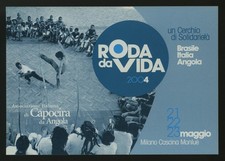 advertising postcard PROMOCARD no.4419 RODA DA VIDA 2004 CAPOEIRA DA ANGOLA picture
