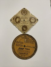 1935 Lufkin Tools Screw Threads & Tap Drill Sizes Calculating Wheel & SRB Wheel picture