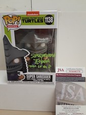 Funkos POP TMNT Super Shredder 1138 Signed By Kevin Nash w/Quote & JSA picture
