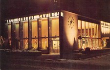 1965 CT Torrington First Federal Savings Bank Large Clock unp MINT Postcard A21 picture