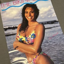 *LARGE* THE BIKINI OPEN Donna Decianni Original Vintage Sexy Girl Poster | 32x22 picture