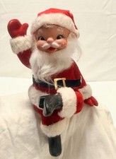 Vintage ~ Santa's World ~ Kurt Adler ~ SITTING SANTA CLAUS ~  Ornament ~ picture