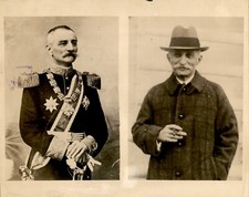 LG24 1925 Original P&A Photo KING PETER I OF SERBIA OLD KING PETER THE LIBERATOR picture