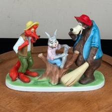 Vintage Br'er Fox Rabbit Bear Disney Splash Mountain Statue Figurine 5 x 8 picture