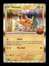 Pikachu 062/193 Holo BOOster Trick Or Trade 2023  Pokemon Trading Card TCG picture