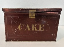 Antique Leavitt & Peirce Cake Box Mixture Tobacco Tin Cambridge MA picture