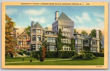 Yaddo Mansion Spencer Trask Estate Saratoga Springs New York Postcard PC084 picture