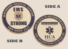 Bayshore Medical Center EMS Week 2017 Challenge Coin 1#7 picture