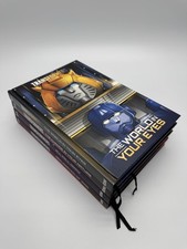 Transformers Vol 1-4 HC Graphic Novel Lot ~ The World in Your Eyes + READ DISC. picture