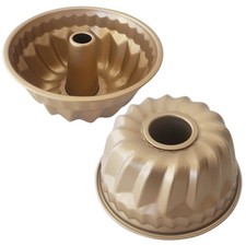 7 Inch Nonstick Fluted Tube Cake Pan, Carbon Steel Baking Mold picture