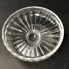  HEISEY GLASS Star FOOTED SALT Cellar Open Dip Dish BOWL H DIAMOND Rare Scarce picture