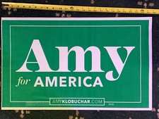 Amy Klobuchar Yard Sign picture