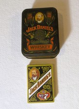 Jack Daniel's Old No.7 Poker Playing Cards in Tin Container. New picture
