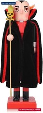 ArlinaL Halloween Nutcracker, 10 Inch Wooden Spooky Vampire Nutcracker picture