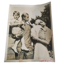 Original 1951 British Royalth Photo Elizabeth II Prince Philip Newspaper Archive picture