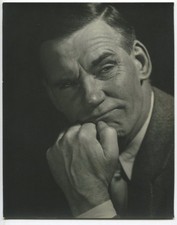 WALTER HUSTON Handsome Portrait Photo DOUBLE WEIGHT Photo Actor Singer J4349 picture