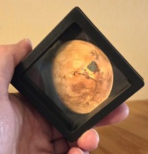 Genuine Mars Rock, XL Martian Meteorite Interactive Display w/ Authenticity Card picture