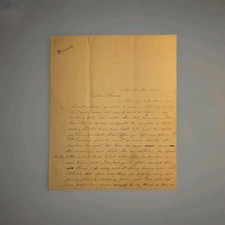 1855 Cornelia Jane Nesmith Letter Hume NY – Windham NH Family, Courtship, Sewing picture