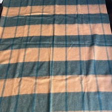 NETHERFIELD MILL THROW BLANKET By Abraham Moon & Sons, 100% Wool Made In England picture