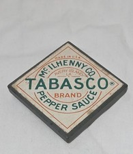 Tabasco Pepper Sauce: 2x2” Ceramic magnet  picture