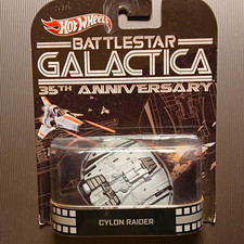 Hot Wheels Battlestar Galactica 35th Anniversary Cylon Raider Diecast picture