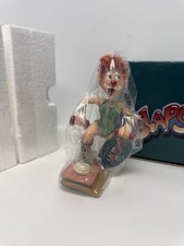 1997 Vintage SLAPSTIX Cast Art Battle Of The Bulge Clown Workout Figurine picture