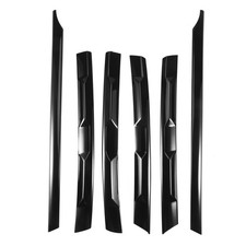 LHD for L 2017-2021 Glossy Black Front Bumper Mesh Center Grille Grill3860 picture
