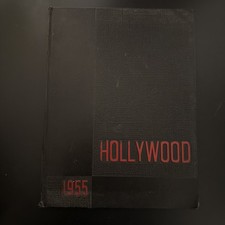 1955 Hollywood High School Yearbook LA Rare Find picture