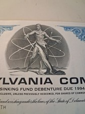 SLING'S🪙1971 $1000 Pennsylvania Company Bond certificate Pennsylvania Railroad picture