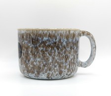 Artisanal Fire Rustic Dark Gray & Blue Tones Coffee Mug 20 Oz Ceramic By Barcela picture