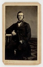 James Ball African American Photographer 1860 Bearded Gentleman CDV Photo JP  picture