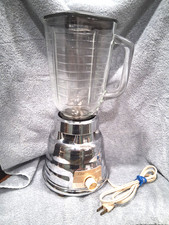 Vintage 1960's Era OSTER Imperial Chrome Beehive Blender Model 450 Made In USA picture