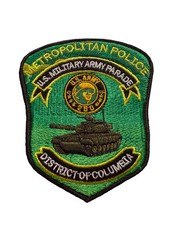 Washington DC Metropolitan Police Patch - US Military Parade - Size 5
