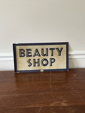 Beauty Shop Flange Advertising Sign William Marvy Company picture