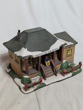 Heartland Valley Village Justice of the Peace Cabin O'Well Vintage Christmas picture