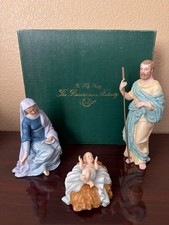 1991 Lenox Renaissance Nativity Holy Family Mary Joseph Baby Jesus w/Box  picture