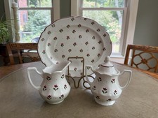 Johnson Brothers BONJOUR sugar & creamer w 12