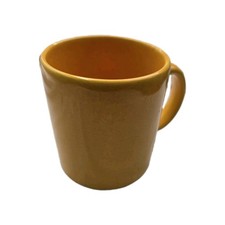 Waechtersbach Germany Yellow Ceramic Coffee Mug w/ Handle Solid Round picture