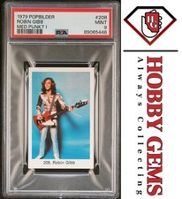 ROBIN GIBB PSA 9 1979 Popbilder Med Punkt IV Pop Culture Singer Bee-Gees #208 picture