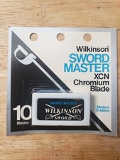 Old Stock Vintage Wilkinson Sword Master XCN Chromium Razor Blades picture
