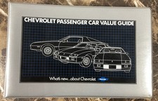 1984 Chevrolet Passenger Car Value Guide Dealer Brochure Catalog Camaro Corvette picture
