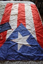 Puerto Rico Flag cape with Storage Pouch picture