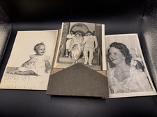 VTG 1950s US Navy Officer Wedding Photo Lot Boice Studios Virginia Beach Baby picture