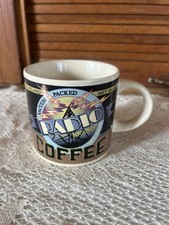 Westwood Radio Brand Coffee Advertising Mug from 1999 Vivid, Colorful picture