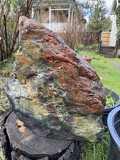 Unique Brecciated Jasper Rock, Boulder Around 180LBS picture