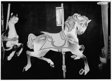 Photo:Glen Echo Park Maryland 1900s Dentzel Carousel Horses and Building picture