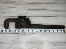 Vintage Trimont Manufacturing (Trimo) 14” Pipe Wrench Made in USA picture