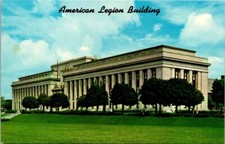 American Legion Bldg National Headquarters Indianapolis Indiana c1960 Postcard picture