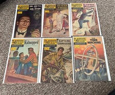 LOT: 6 Classics Illustrated - #6 ,23, 48, 50, 100, 143 -See Notes for HRN/Grade picture